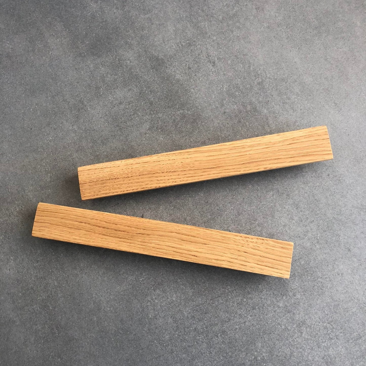Ultra Thin Oak Handle – Long Minimalist Wooden Cabinet Pull