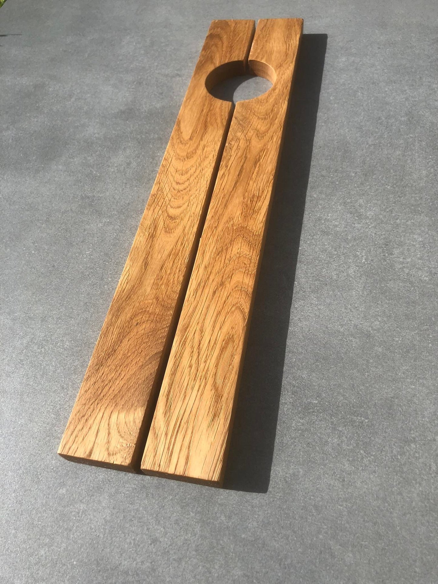 Line Oak Handle – Long Minimalist Wooden Cabinet Pull
