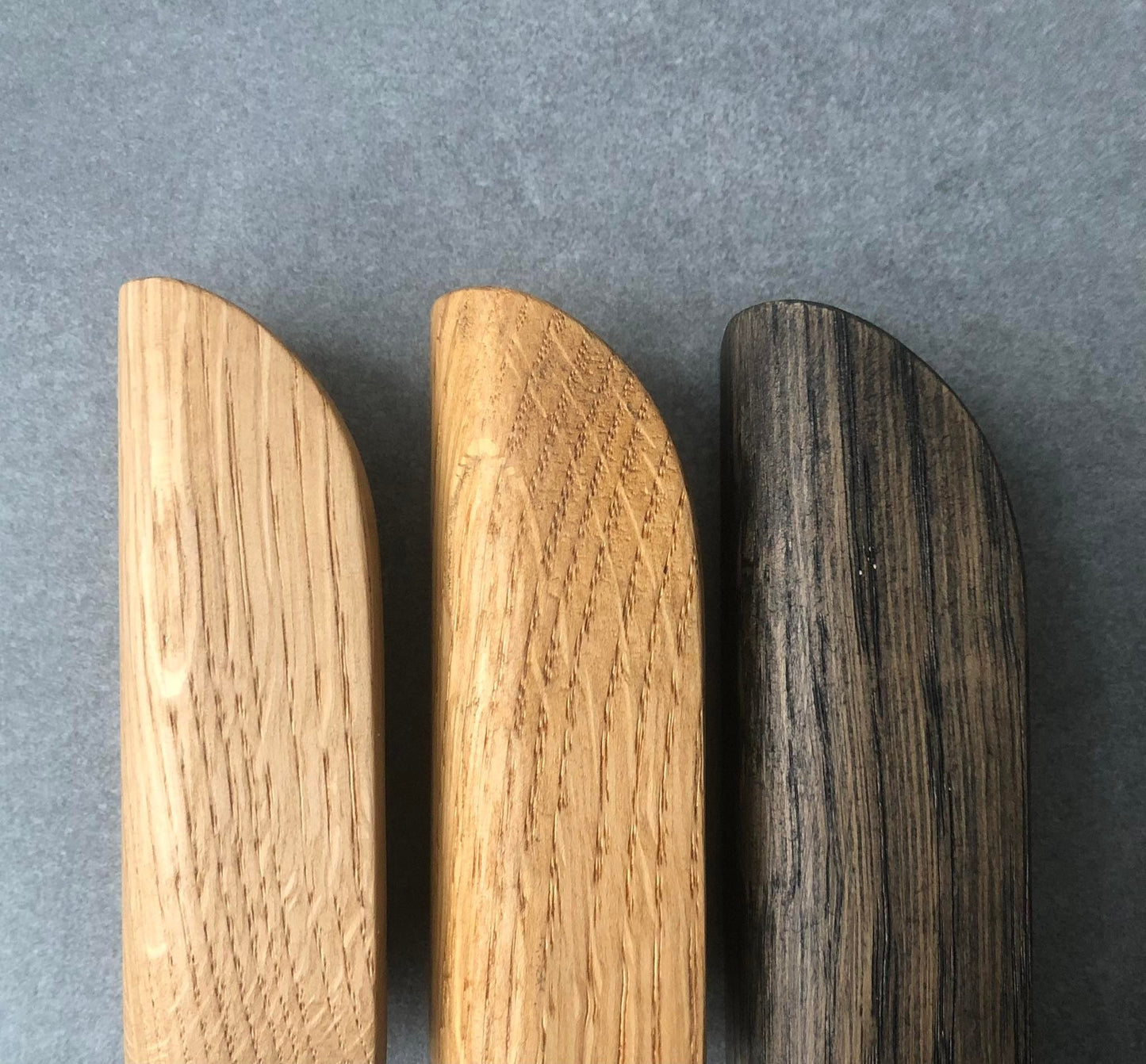 5 Inch Oak Arch Cabinet Handle – Minimalist Wooden Drawer Pull