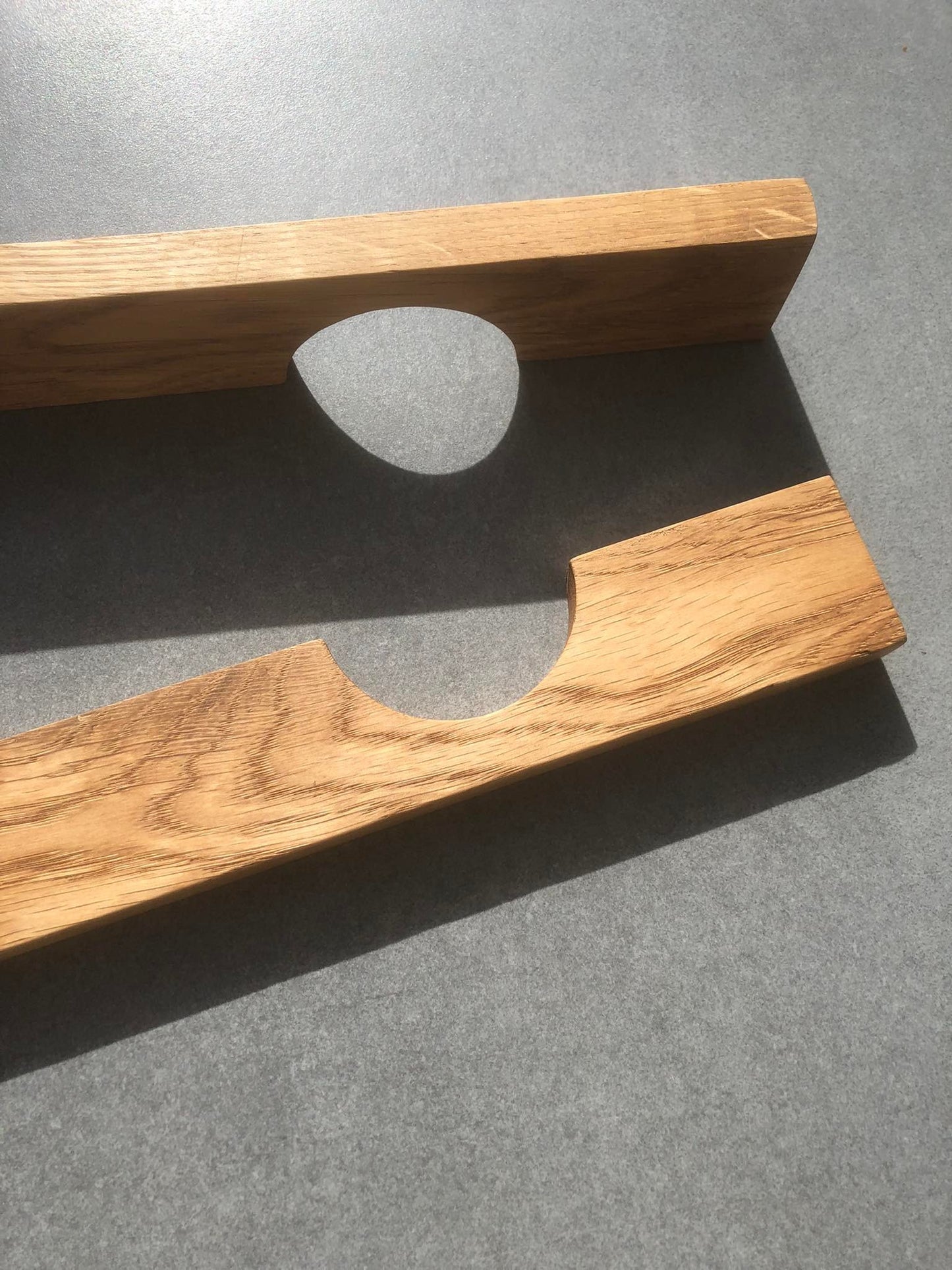 Line Oak Handle – Long Minimalist Wooden Cabinet Pull