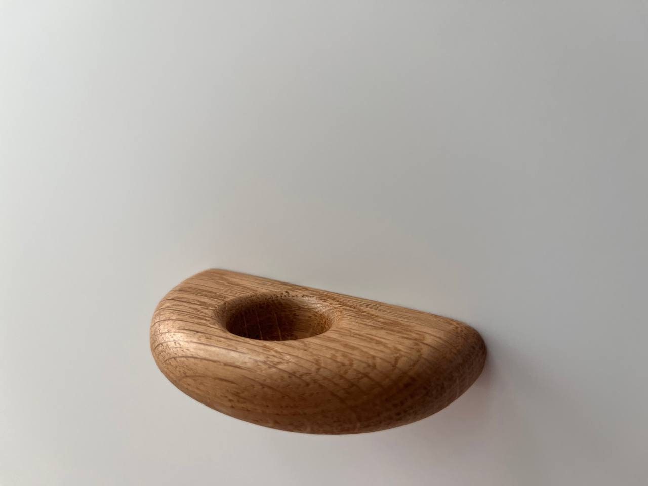 Slim Oak Handle 3" – Minimalist Wooden Cabinet Pull