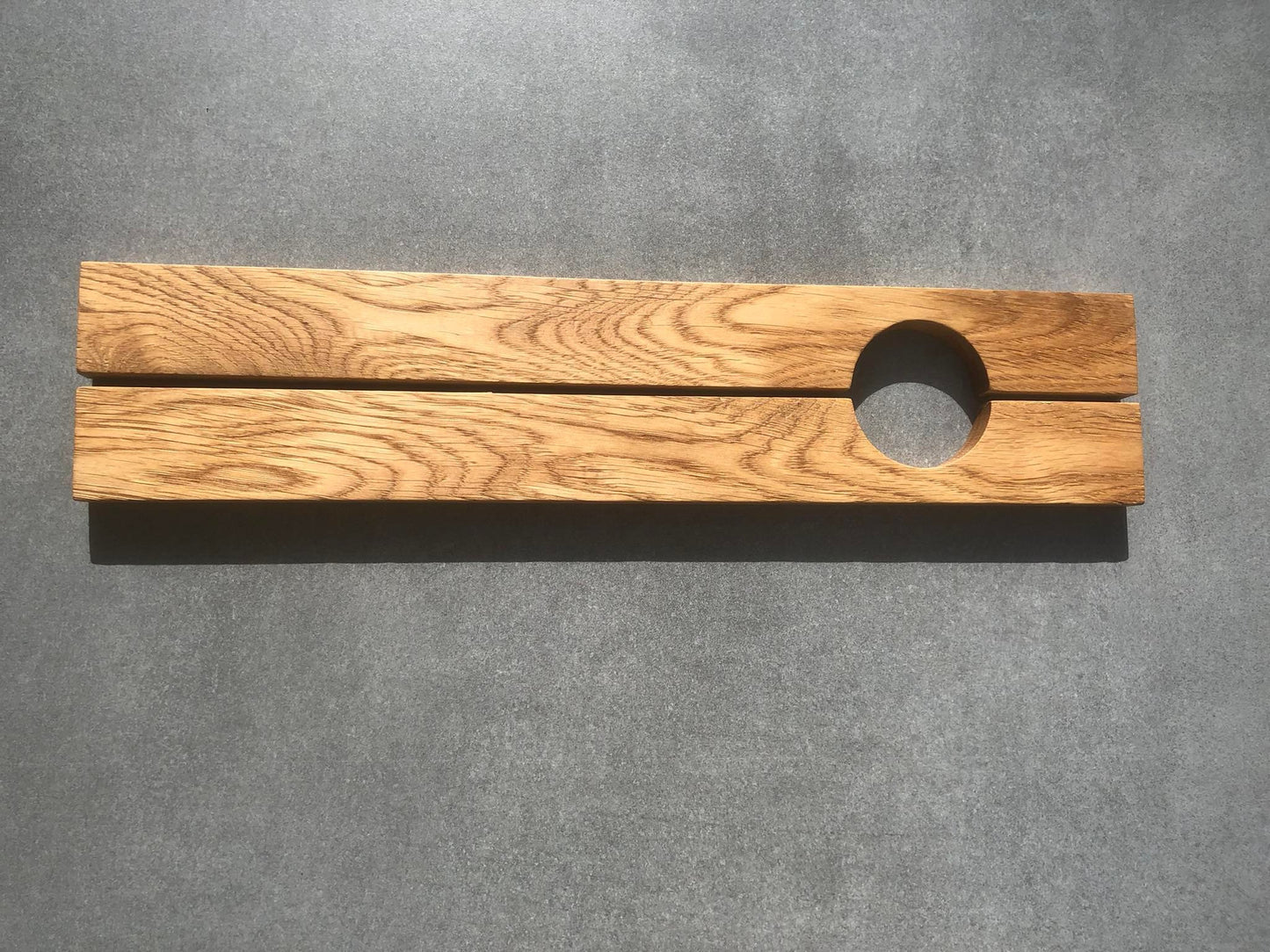 Line Oak Handle – Long Minimalist Wooden Cabinet Pull