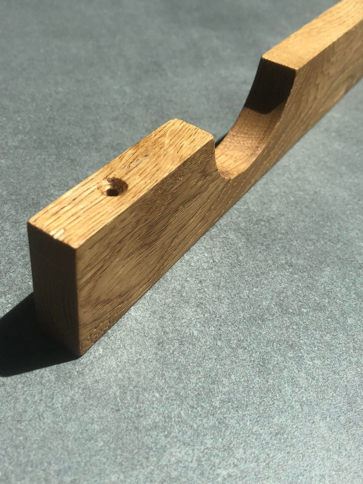 Line Oak Handle – Long Minimalist Wooden Cabinet Pull