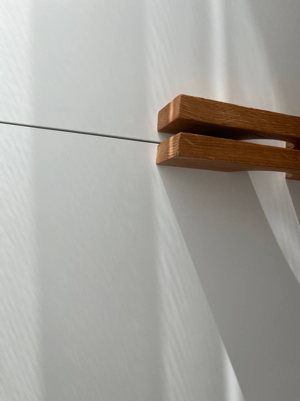 Line Oak Handle – Long Minimalist Wooden Cabinet Pull